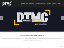 Tablet Screenshot of dtmcproduction.com